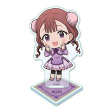 メダリスト ぷちちょこアクリルスタンド 【鹿本すず】 チャイナver. (キャラクターグッズ)