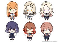 にょきんと『学園アイドルマスター』マスコットフィギュアVol.2 (6個セット) (フィギュア)