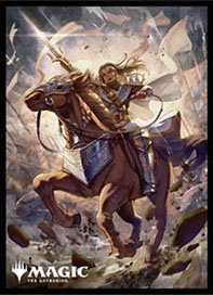 マジック：ザ・ギャザリング プレイヤーズカードスリーブ MTGS-335 『ファウンデーションズ』《輝かしい聖戦士、エーデリン》 (カードスリーブ)