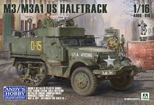 M3/M3A1 U.S. Halftrack (2 in 1) (Plastic model)