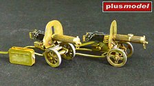 Machine Gun Maxim w/Sokolov Gun Carriage (Plastic model)