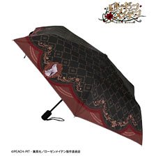 ローゼンメイデン 真紅 UVカット付き晴雨兼用ワンタッチ折りたたみ傘 (キャラクターグッズ)