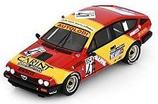 Alfa Romeo GTV6 No.41 6th 24H Spa 1983 G.Brancatelli - E.Zapico - R.Drovandi (ミニカー)