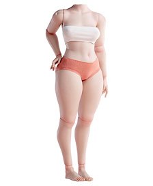 ワールドボックス 1/6 ガールズボディ プラスサイズ AT218 ペール (ドール)