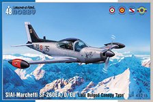SF-260EA/D/EU 後期セミバブルキャノピー (プラモデル)