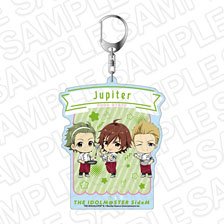 The Idolm@ster Side M Big Key Ring Jupiter Amusement Park Mini Chara Ver. (Anime Toy)