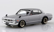 ニッサン C10 スカイライン 2000GT-R カスタムホイール (シルバー) (プラモデル)