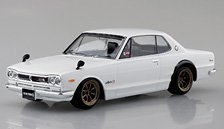 ニッサン C10 スカイライン 2000GT-R カスタムホイール (ホワイト) (プラモデル)