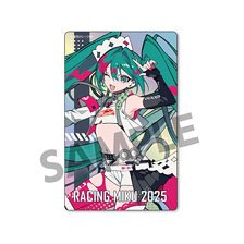 Racing Miku 2025 Key Visual 2 Ver. Aurora Sticker (Anime Toy)