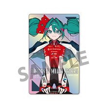 Racing Miku 2025 JCL TEAM UKYO Support Ver. Aurora Sticker (Anime Toy)