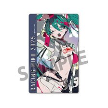 レーシングミク 2025 Rd.0 応援 Ver. オーロラステッカー (キャラクターグッズ)