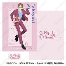 クールドジ男子 クリアファイル＆ステッカーセット 3.三間貴之 (キャラクターグッズ)