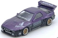 Mazda RX7 (FC3S) `PANDEM ROCKET BUNNY` パープル (ミニカー)