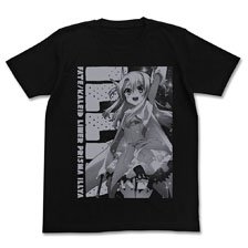 Fate/kaleid liner Prisma Illya 2wei Herz! Illyasviel T-Shirt / Black L (Anime Toy)