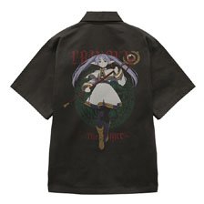 葬送のフリーレン フリーレン 刺繍ワークシャツ/GRAY-M (キャラクターグッズ)