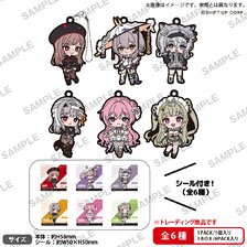 Goddess of Victory: Nikke Rubber Strap Vol.1 Box Ver. (Set of 6) (Anime Toy)