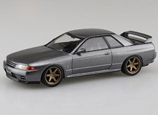 ニッサン R32スカイラインGT-R カスタムホイール(ガングレーメタリック) (プラモデル)