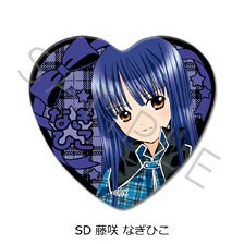 『しゅごキャラ！』 ハート型缶バッジ SD (藤咲なぎひこ) (キャラクターグッズ)