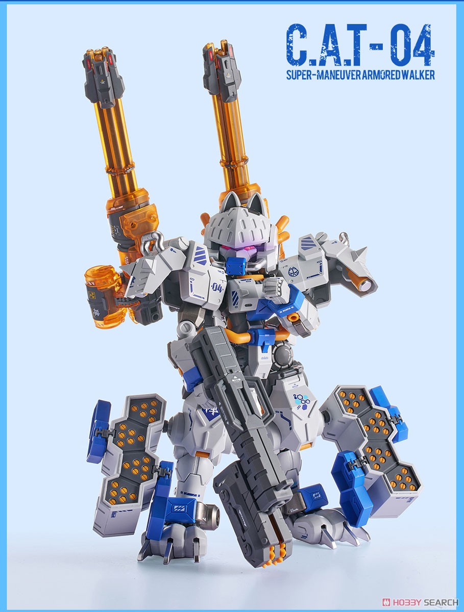 [Special price due to damaged box.] XIAOT x IRON ROARS C.A.T-04 Zhen w/Bonus Item (Plastic model) 商品画像8