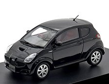 SUBARU R1 S (2005) オブシディアンブラック・パール (ミニカー)