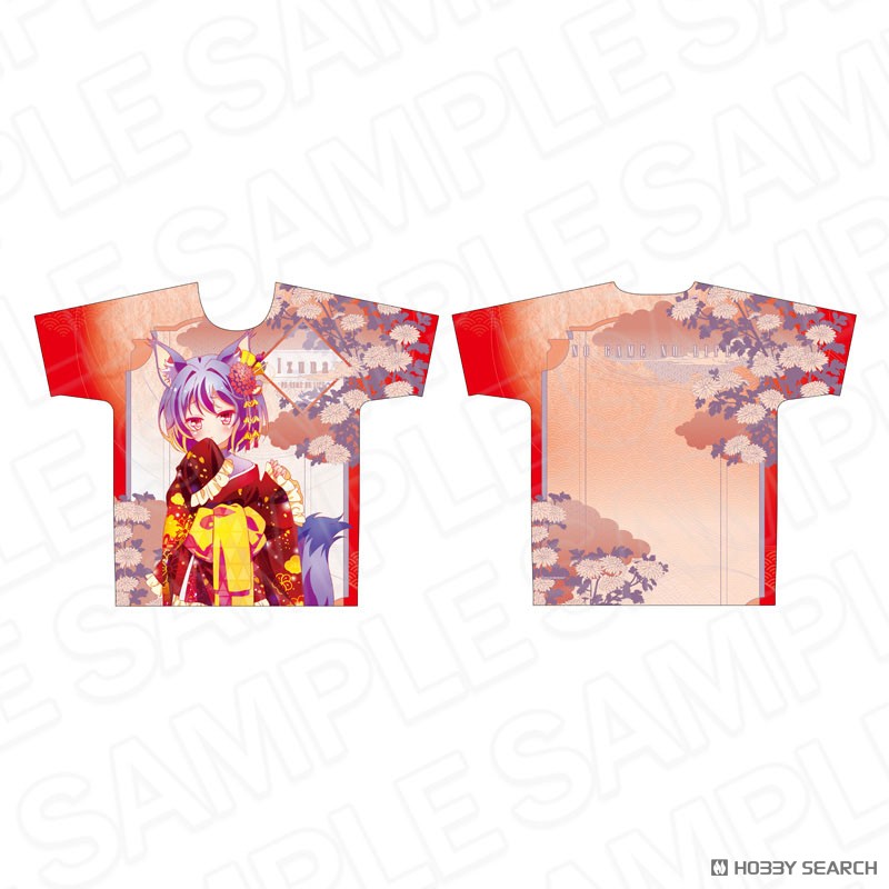 No Game No Life Full Graphic T-Shirt Izuna Hatsuse Japanese Clothes Cyber Ver. (Anime Toy) 商品画像1