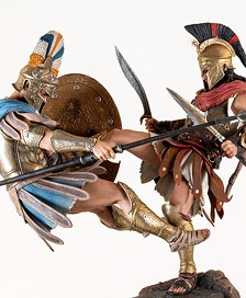 【銀行振込前入金】 アサシン クリード オデッセイ/ アレクシオス スパルタキック 1/6 ジオラマ スタチュー (完成品)