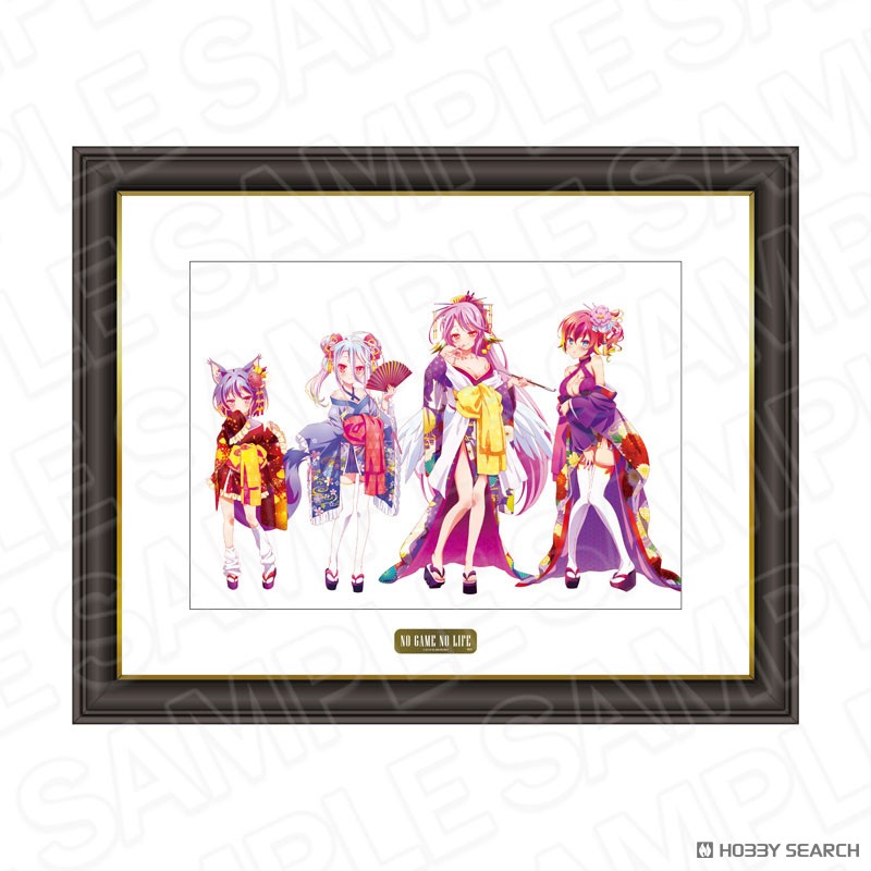 No Game No Life Memorial Art Japanese Clothes Cyber Ver. (Anime Toy) 商品画像1