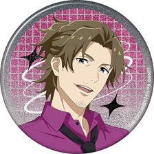 アイドルマスター SideM グリッター缶バッジ 山下次郎 サマーマーケット (キャラクターグッズ)