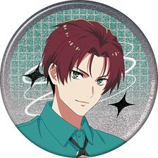 アイドルマスター SideM グリッター缶バッジ 眉見鋭心 サマーマーケット (キャラクターグッズ)
