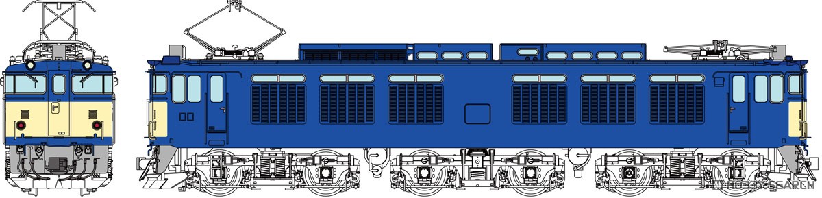 16番(HO) EF64-0代4次車国鉄標準色 (塗装済み完成品) (鉄道模型) その他の画像1