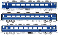 16番(HO) 国鉄14系500代座席車基本セットA (基本・3両セット) (塗装済み完成品) (鉄道模型)