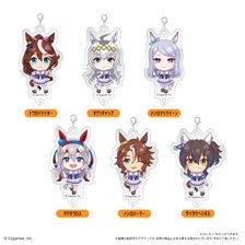 ウマ娘 プリティーダービー 連結ミニアクリルキーチェーンVol.1 (6個セット) (キャラクターグッズ)