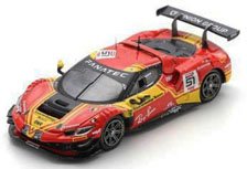 Ferrari 296 GT3 No.51 AF Corse - Francorchamps Motors 2nd 24H Spa 2024 (ミニカー)
