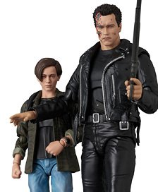 Mafex No.280 T-800 (T2 Ver.) & John Connor (Completed)
