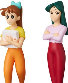 UDF No.857 クレヨンしんちゃん シリーズ5 UDF よしなが先生＆まつざか先生 (完成品)