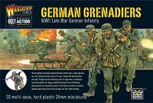 German Grenadiers (Set of 30) (Plastic model)