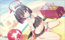 Bushiroad Rubber Mat Collection V2 Vol.1761 Blue Archive [Mashiro (Swimwear)] Memorial Lobby Illust Ver. (Card Supplies)