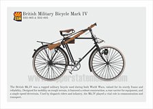 イギリス軍 Mk.IV 軍用自転車 (プラモデル)