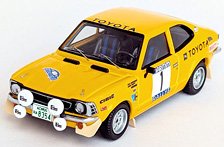 トヨタ カローラ レビン 1974年 ヌールランラリー 1位 #1 Ove Andersson/Arne Hertz (ミニカー)