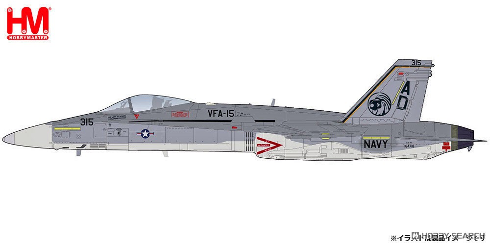 F/A-18C `VFA-15 Retro TAC Demo Jet` 164718, VFA-106 Gladiators, March 2017 (完成品飛行機) その他の画像1