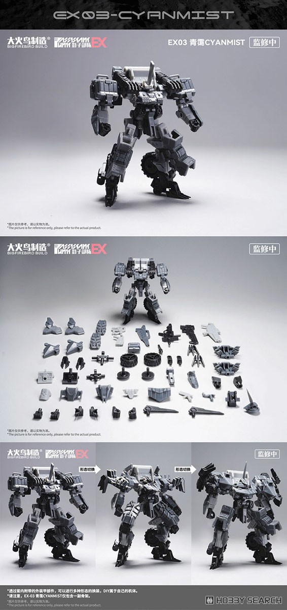 SHADOW TROOPS EX Series EX03 CYANMIST & EX04 SHADOWRABBIT (Plastic model) その他の画像3