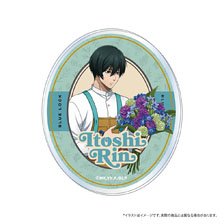 Blue Lock Acrylic Sticker Rin Itoshi (Flower Shop) (Anime Toy)