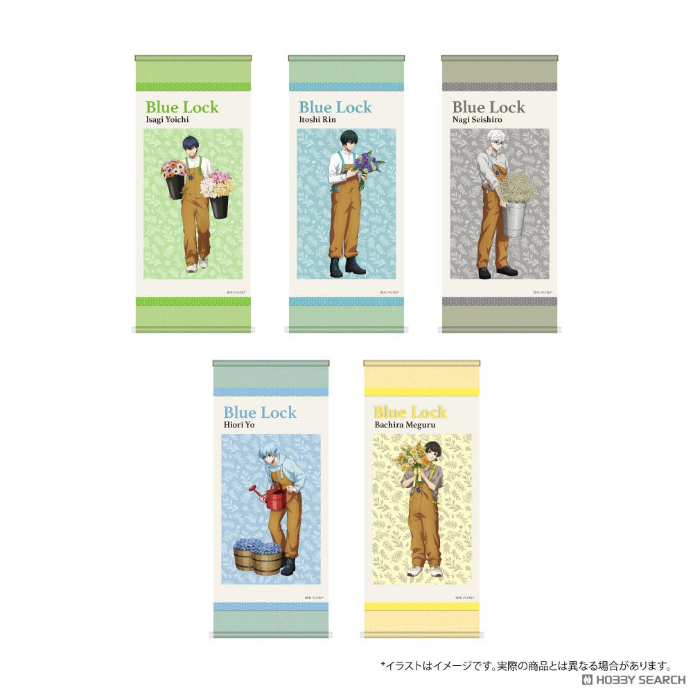 Blue Lock Kakejiku Style Mini Tapestry Rin Itoshi (Flower Shop) (Anime Toy) その他の画像1