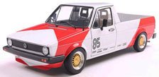 Volkswagen Caddy Mk.1 1982 (Red / White) (Diecast Car)