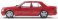 Mercedes-Benz W124 E60 AMG 1994 (Red) (Diecast Car) 商品画像3 Thumbnail