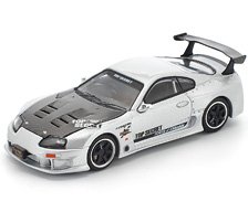 トップシークレット GT300 スープラ シルバー (ミニカー)