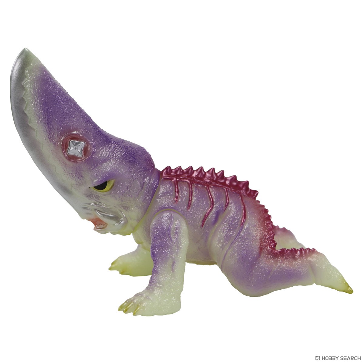 Middle Size Series Gamera [Vol.6] Guiron (1969) Luminous Purple Ver. (Completed) 商品画像5