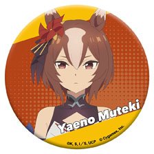 アニメ『ウマ娘 シンデレラグレイ』 グリッター缶バッジ ヤエノムテキ (キャラクターグッズ)