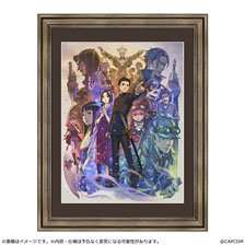 大逆転裁判2 -成歩堂龍ノ介の覺悟- メインビジュアル 額装付きキャラファイングラフ (キャラクターグッズ)