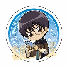3年Z組銀八先生ぎゅぎゅっと缶バッジ 志村新八 (キャラクターグッズ)